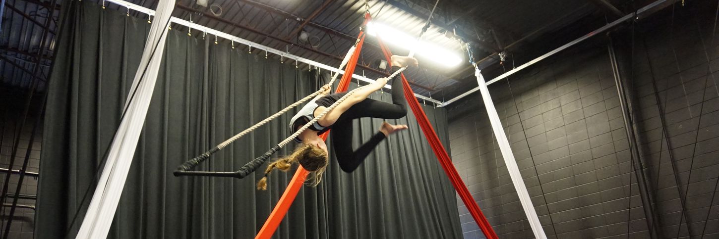 Aerial Silk Hammock, Juggling & Circus
